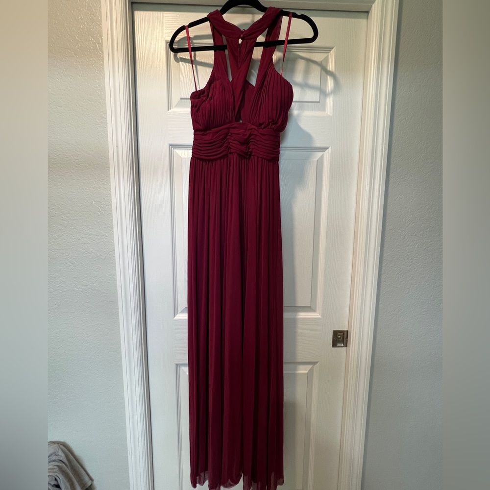Long Red Dress
